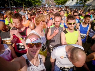 Enschede Marathon 2018 - Wachten op de Start...